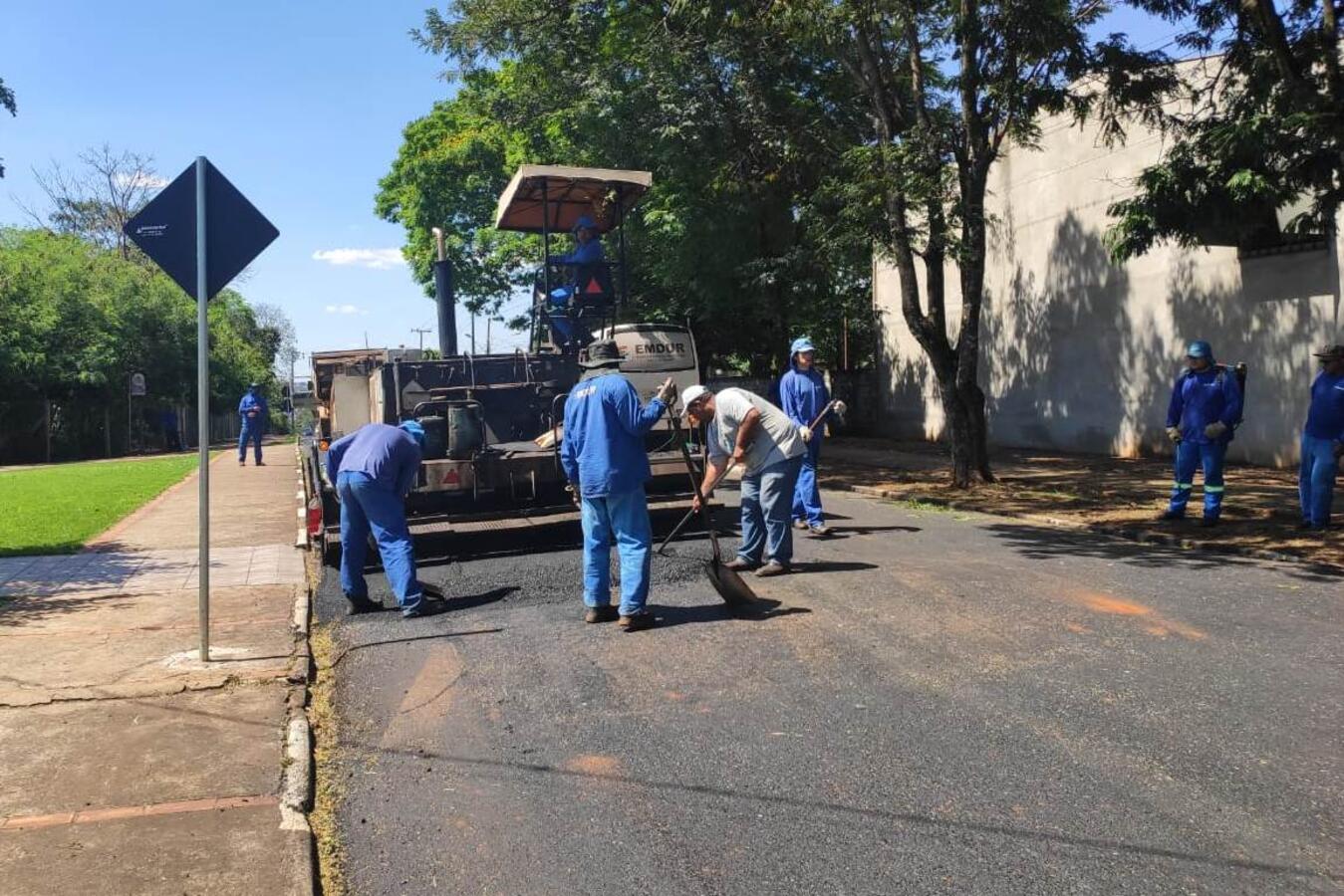 Recuperação de vias da sede e do interior estão em ritmo acelerado