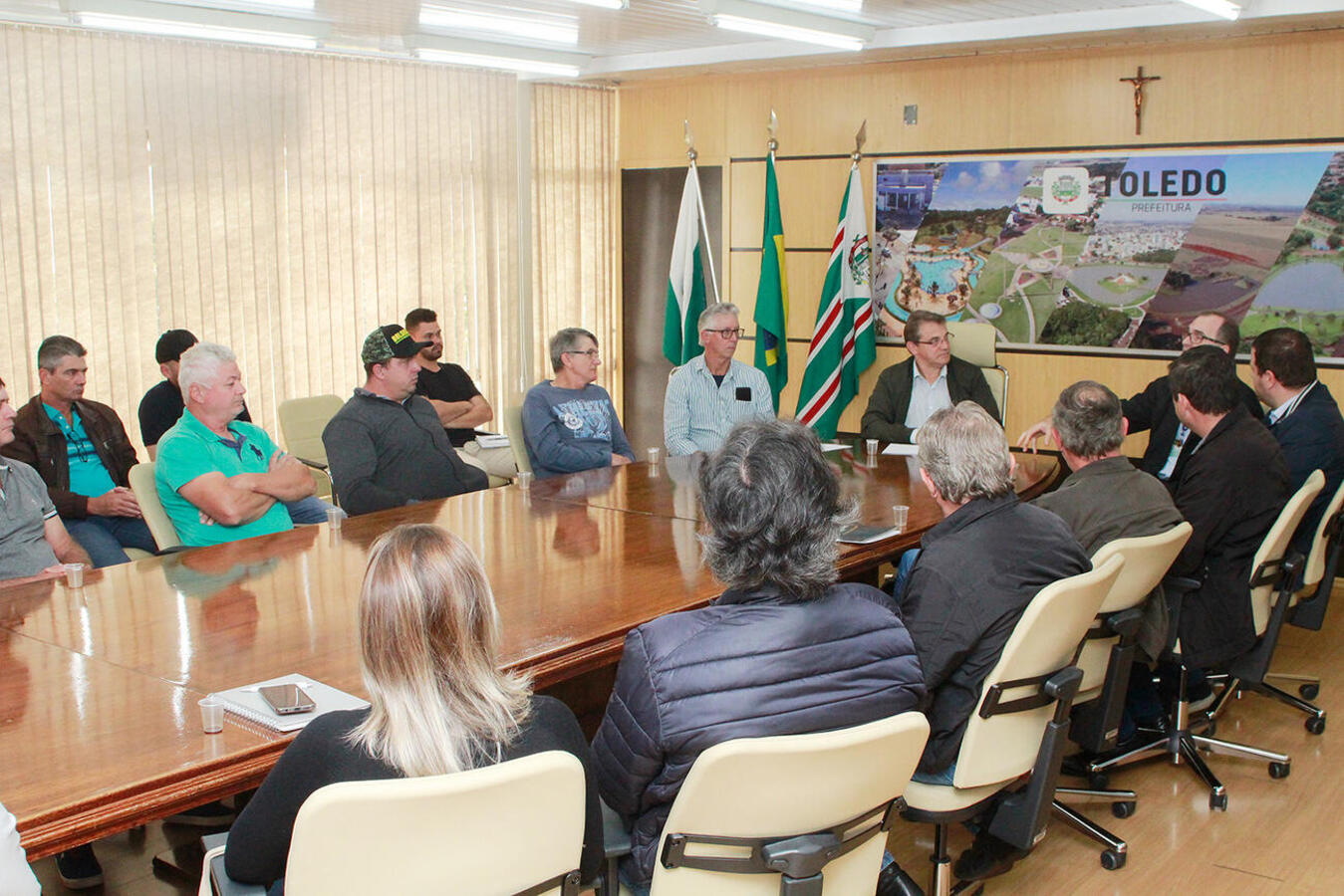 Prefeitura e comunidades discutiram sobre a organização dos eventos gastronômicos