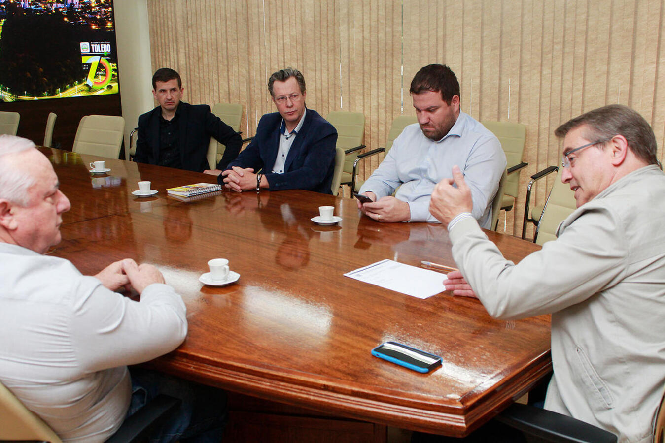 Encontro reúne administração municipal e representantes do agronegócio