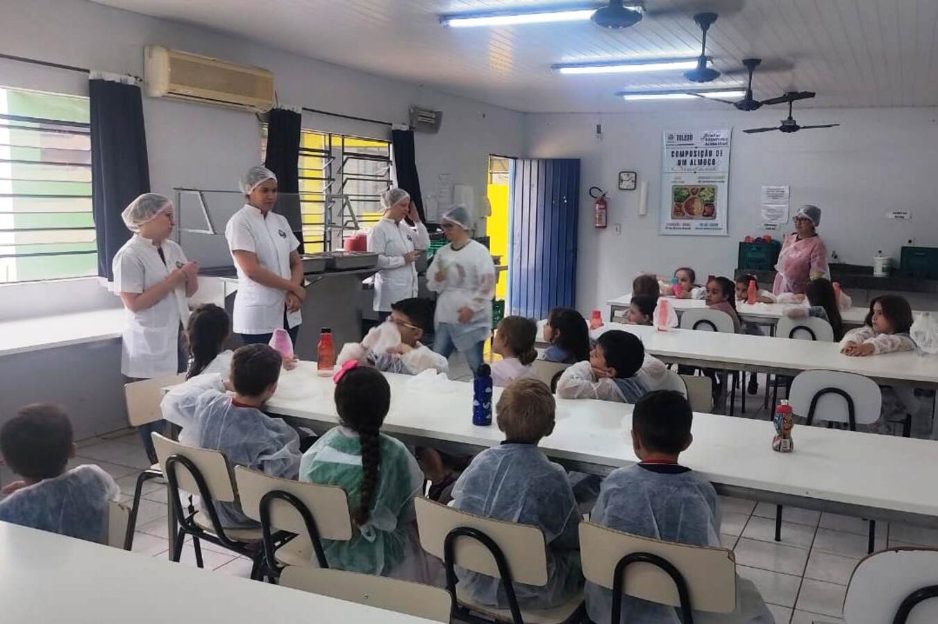 Unidade Central de Produção de Alimentos abre suas portas por meio do Projeto Visita na Cozinha
