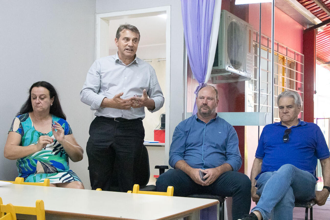 Entrega das obras no CMEI Nova Gema
