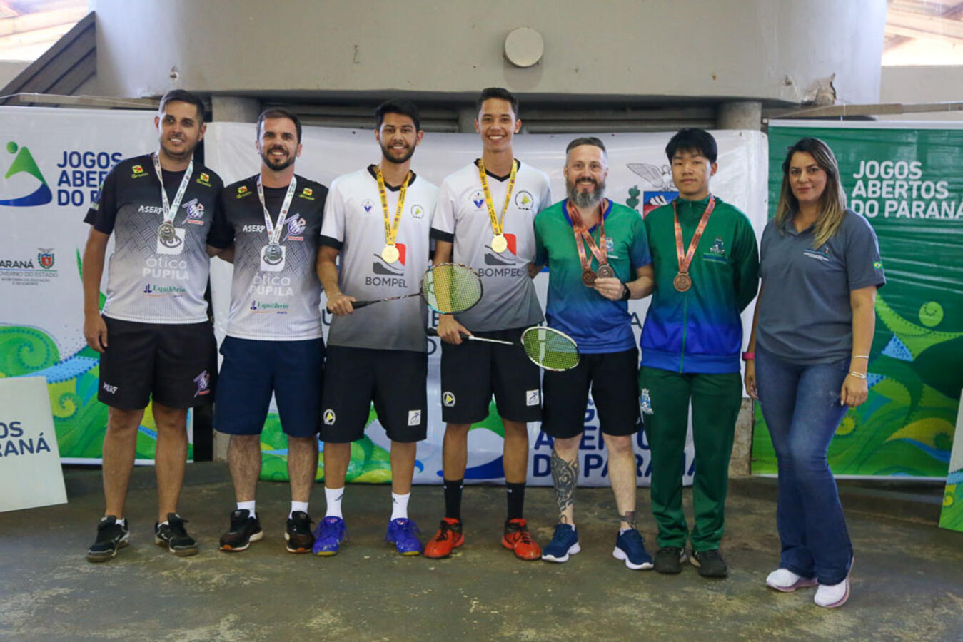 Toledo mantém hegemonia e leva todos os ouros do badminton no JAPS