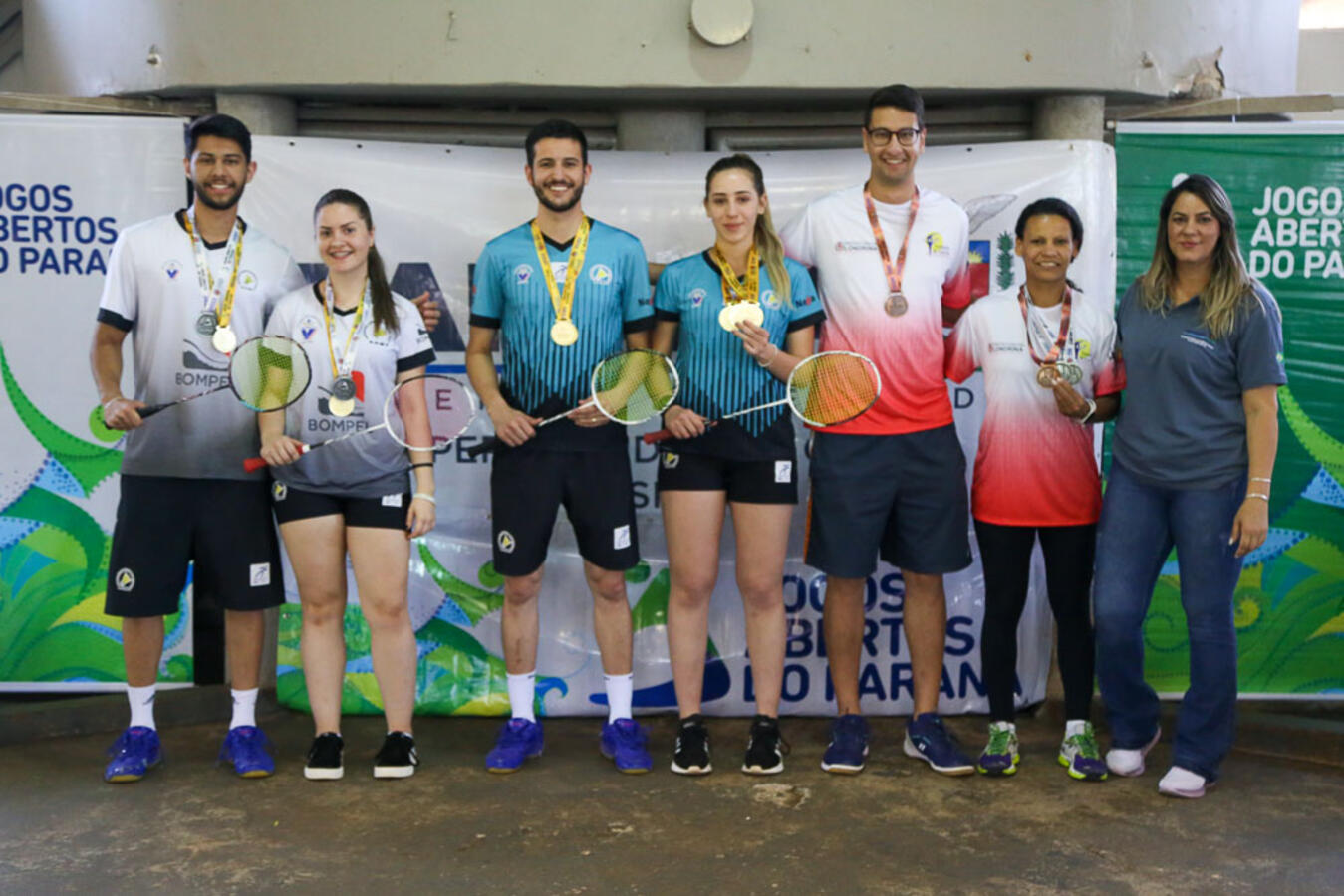 Toledo mantém hegemonia e leva todos os ouros do badminton no JAPS