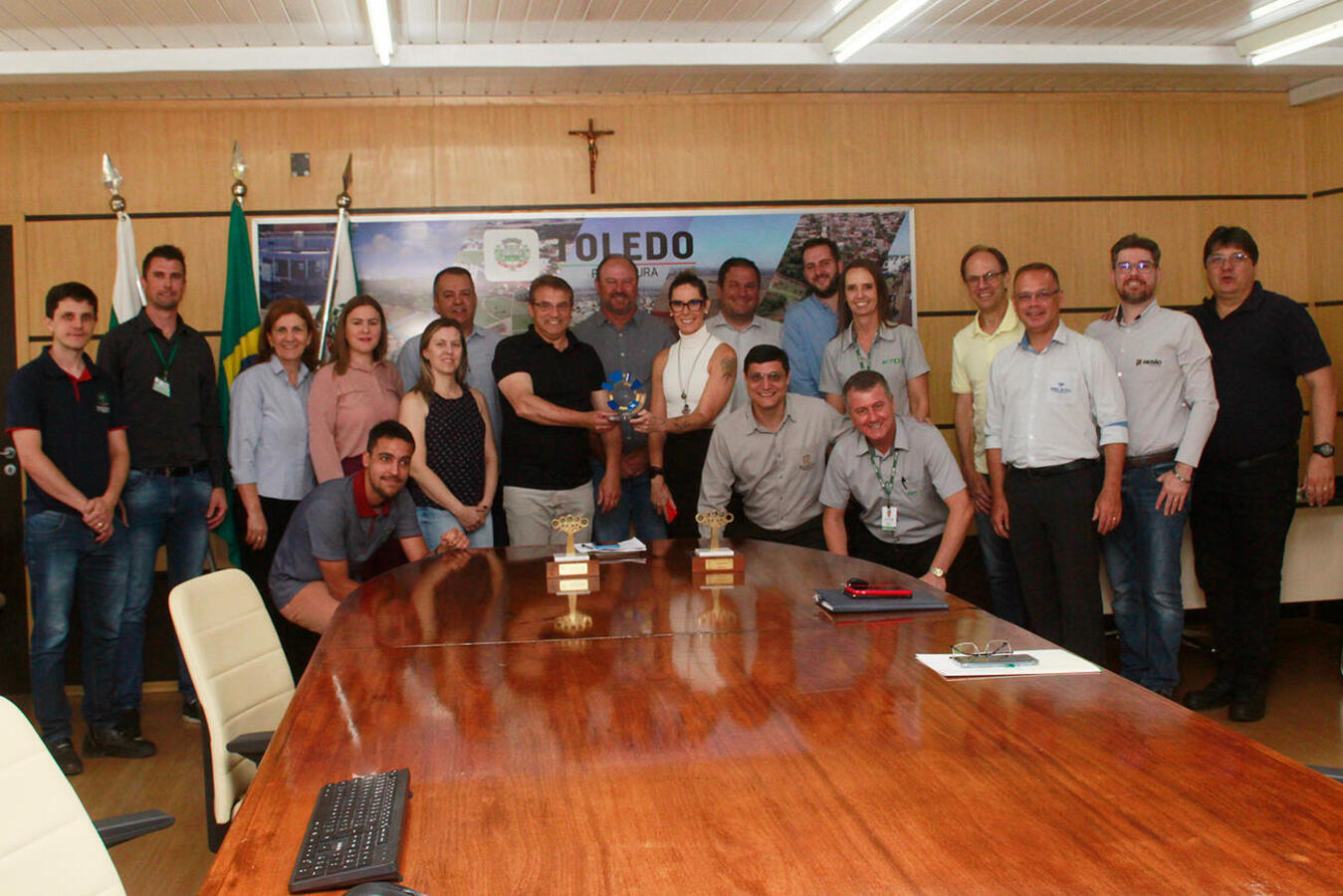 Graças ao trabalho realizado pelo CGDM, Toledo acaba de conquistar o Cidade Empreendedora Selo Ouro 2022, premiação concedida pelo Sebrae/PR