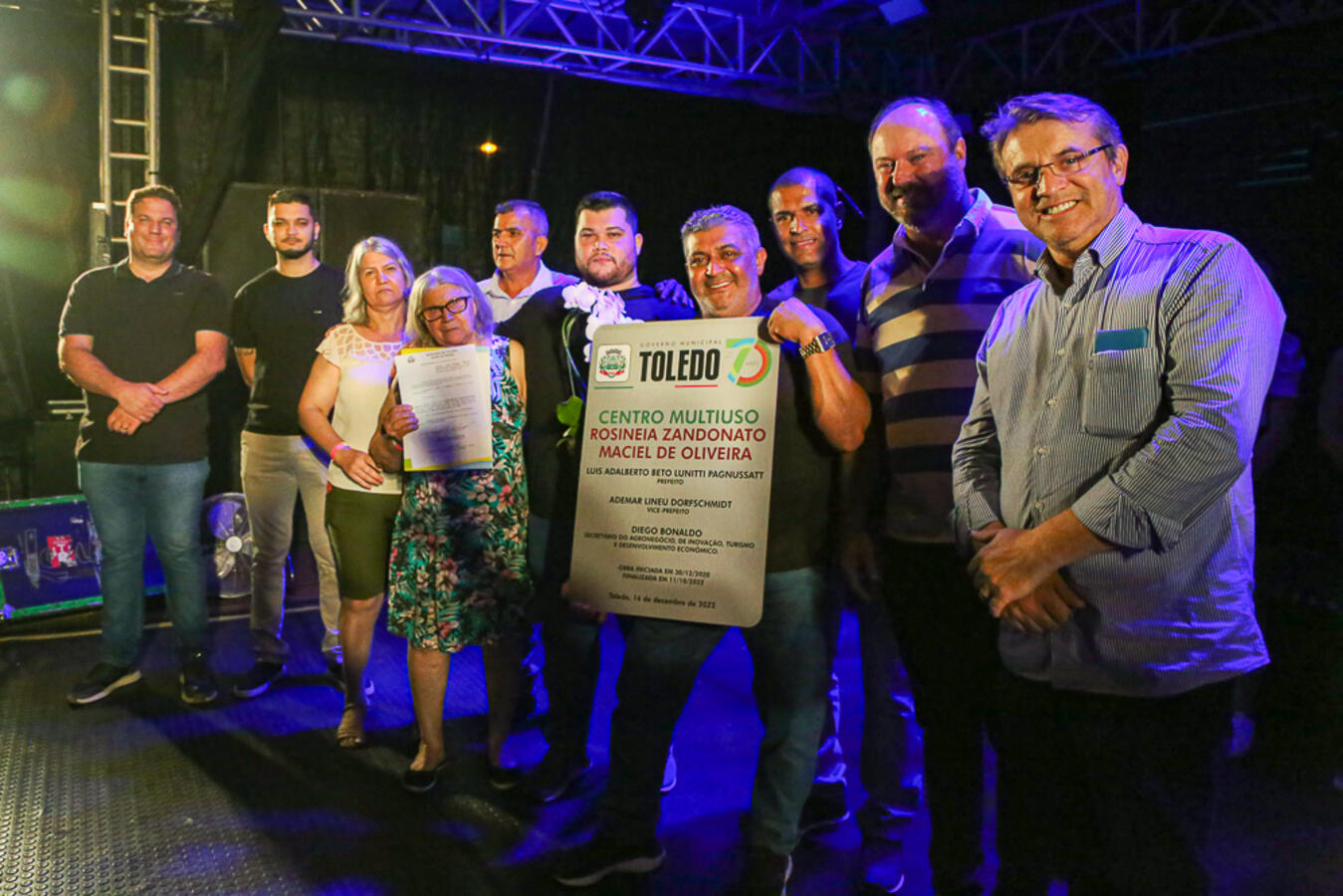 Toledo celebrou a semana dos seus 70 Anos com shows em diversos bairros