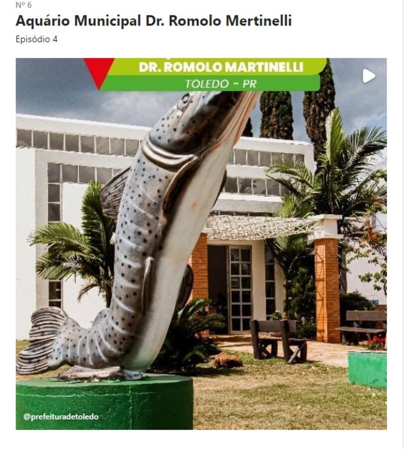  Aquário Municipal Dr. Romolo Mertinelli