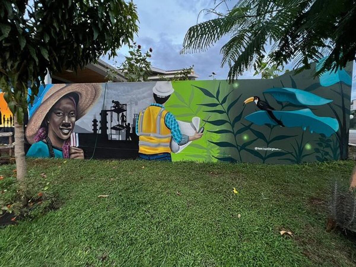 De autoria do artista plástico Isaac Souza de Jesus, obras já podem ser apreciadas por quem passa pelo Parque Ecológico Diva Paim Barth e pelos arredores da BRF