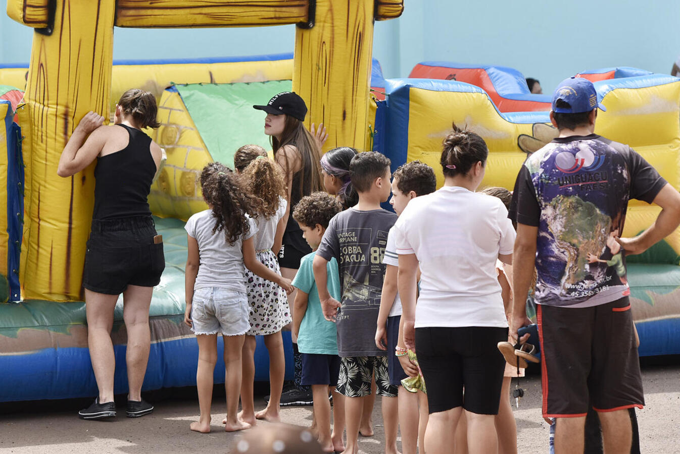 Ao todo, foram realizadas atividades recreativas e de lazer em sete bairros diferentes do município