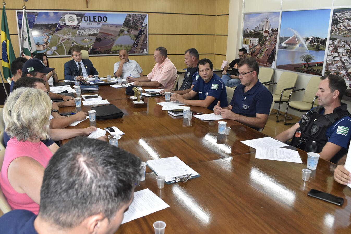 ‘Toledo é + Seguro!’: SSMU discute ações previstas no plano de governo