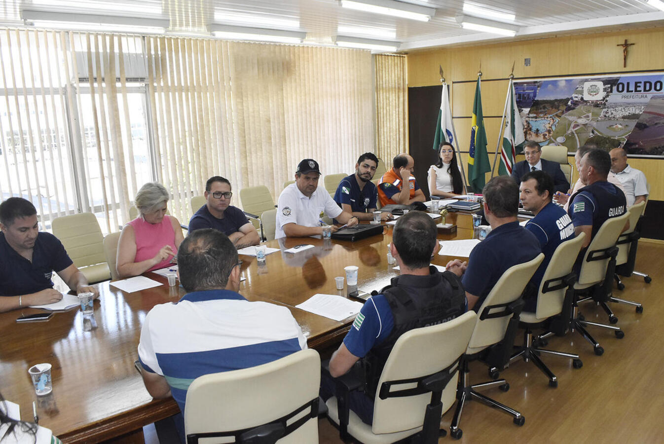 ‘Toledo é + Seguro!’: SSMU discute ações previstas no plano de governo