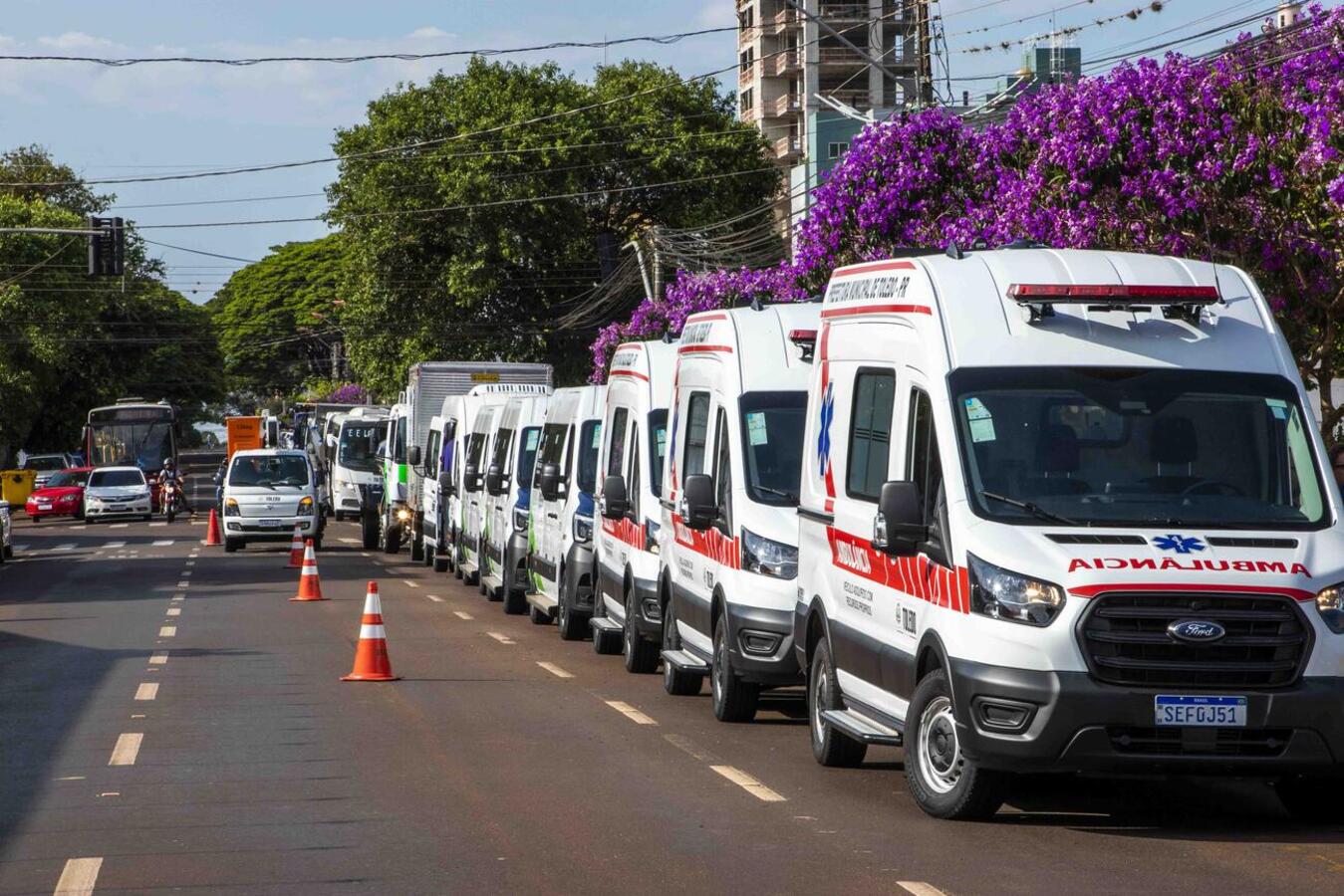 Eventos na manhã desta sexta (10) marcam investimento superior a R$ 9,4 milhões na aquisição de quase 30 veículos para vários setores do poder público local
