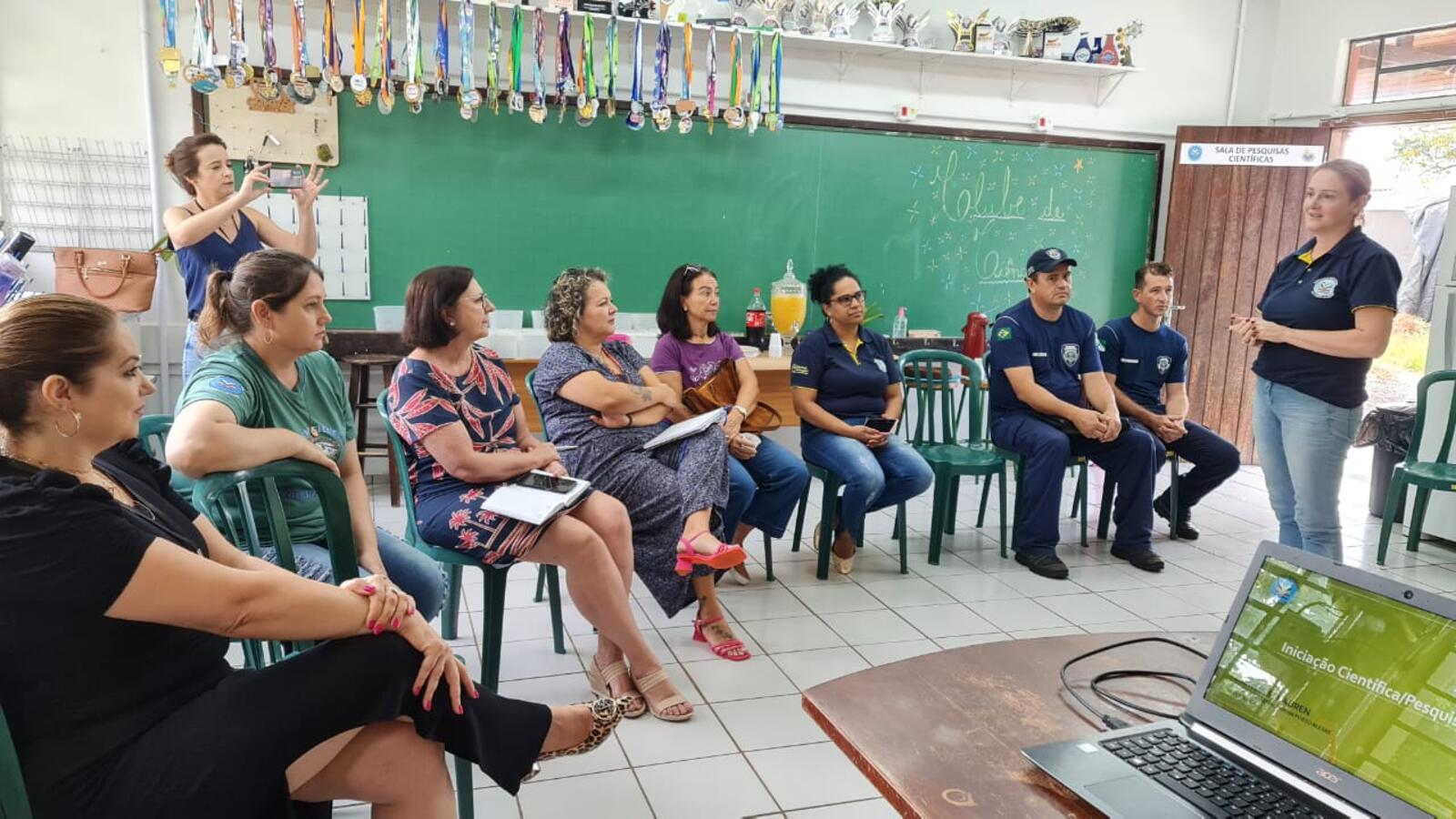 Grupo conheceu os projetos realizados pelos anfitriões e iniciou o planejamento das ações prevista para serem realizadas durante o ano de 2023