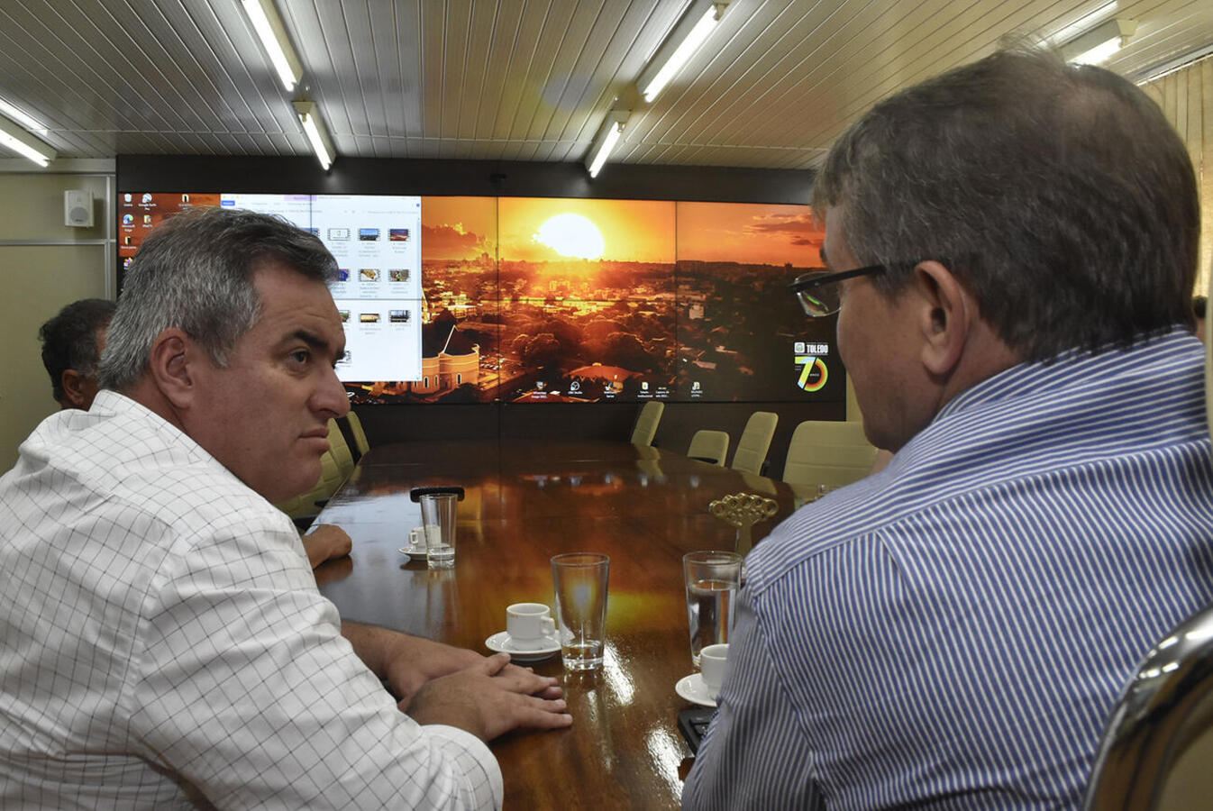 Prefeito Emerson Toledo Pires e sua comitiva conheceram o município e seus principais programas