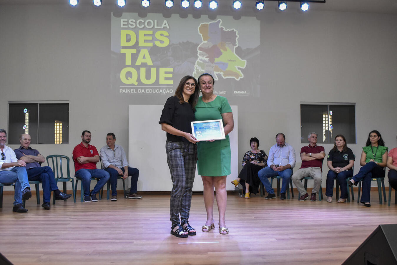 Governo foi representado pelo vice-prefeito Ademar Dorfschmidt e pela secretária Marli Gonçalves Costa em evento na tarde desta sexta (17) no auditório do Premen