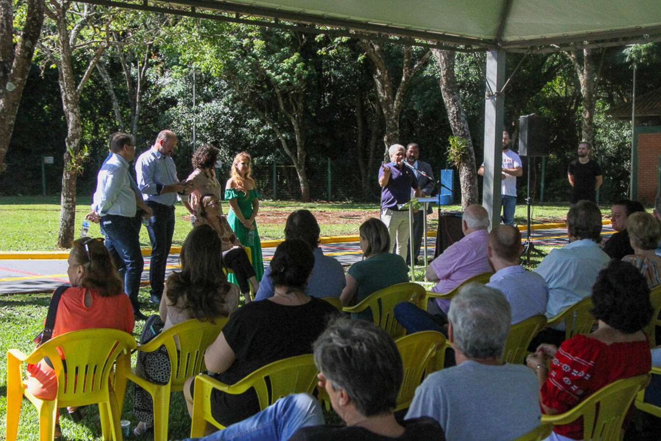 Após rosto de Diva Paim Barth ficar eternizado em parque ecológico que tem o seu nome, data teve o 34º Encontro dos Pioneiros, do qual mais de 1.000 pessoas participaram
