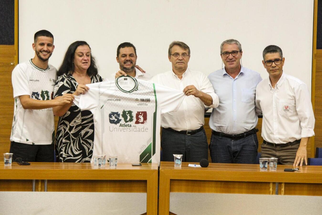 Cerimônia marca início das atividades do Atleta na Universidade em 2023 (Foto/Ricardo Morante)