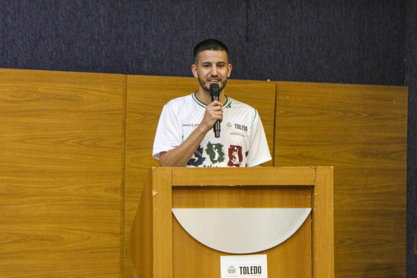 Cerimônia marca início das atividades do Atleta na Universidade em 2023 (Foto/Ricardo Morante)