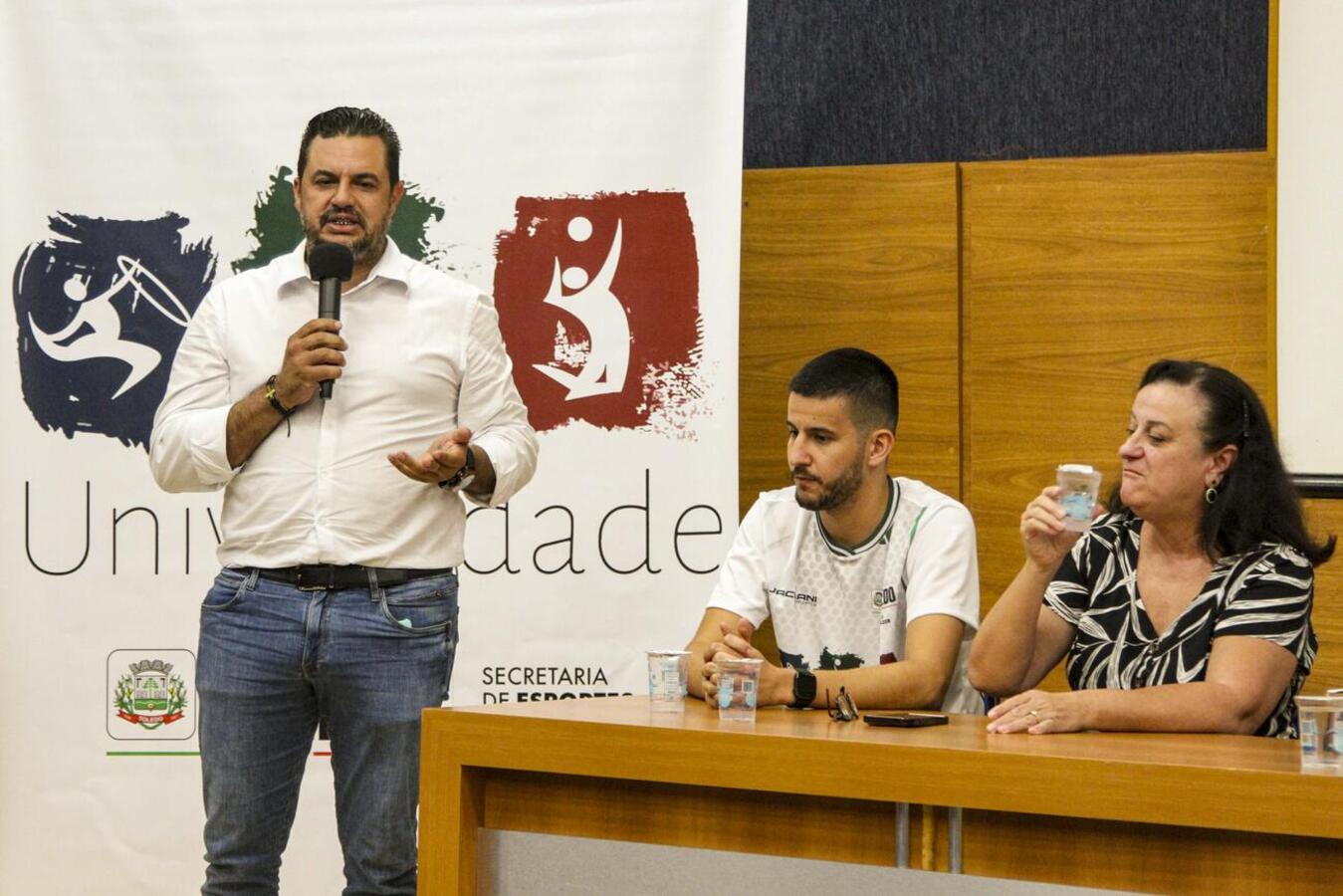Cerimônia marca início das atividades do Atleta na Universidade em 2023 (Foto/Ricardo Morante)