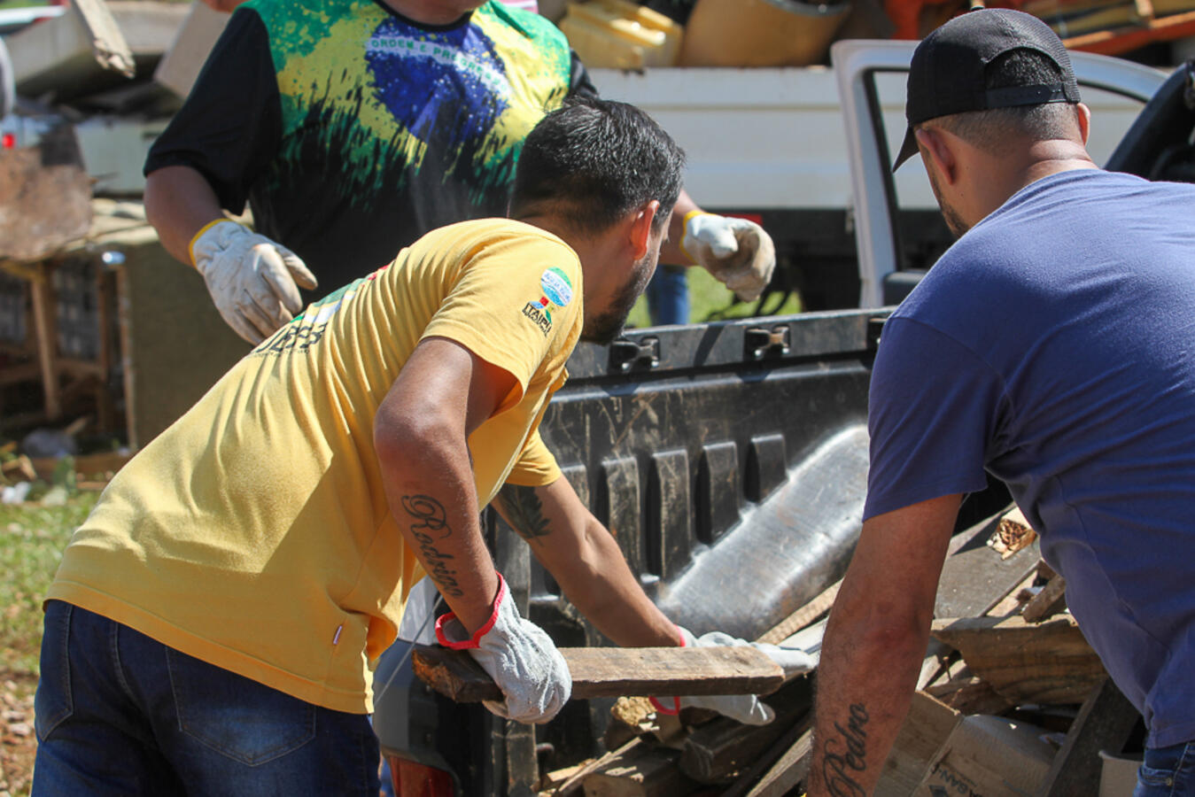 Ecoponto Itinerante recolheu mais de 40 toneladas de resíduos e recicláveis (Foto Ricardo Morante/Prefeitura de Toledo)