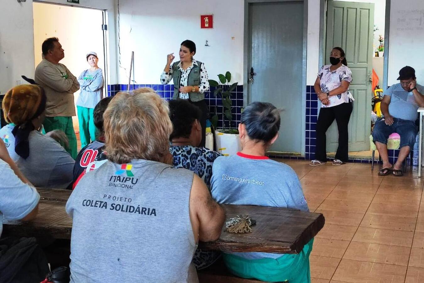 Associados da Acatol participam do Projeto Escuta Catadores