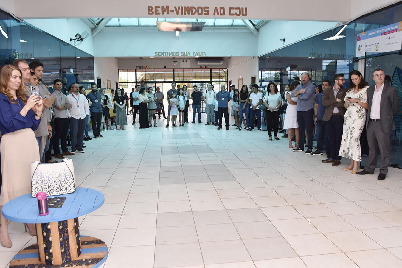 Em visita a Toledo, comitiva formada por representantes do Instituto Campus Party, da Anatel e do governo britânico marcaram presença em evento na tarde desta quinta (30)