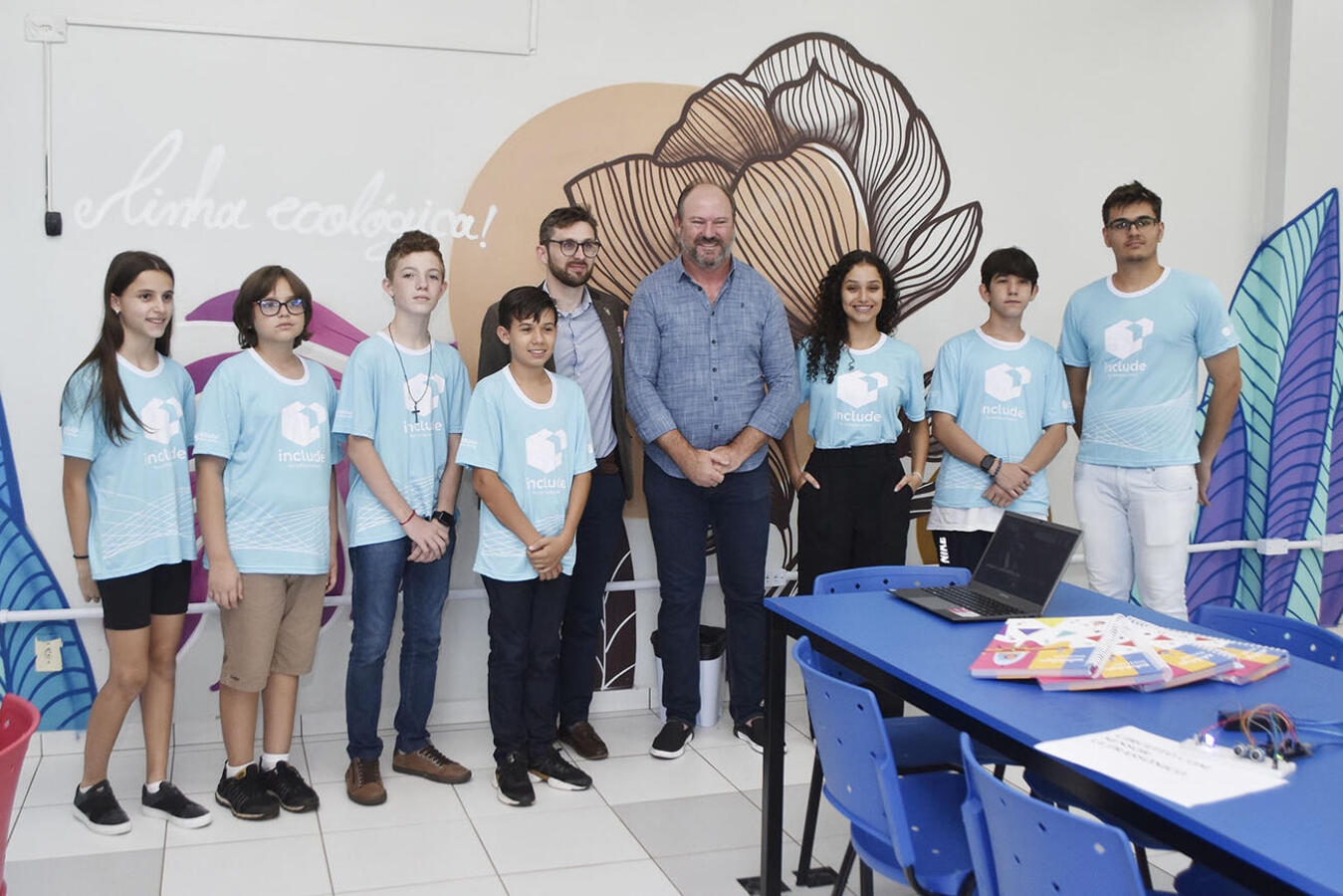 Em visita a Toledo, comitiva formada por representantes do Instituto Campus Party, da Anatel e do governo britânico marcaram presença em evento na tarde desta quinta (30)