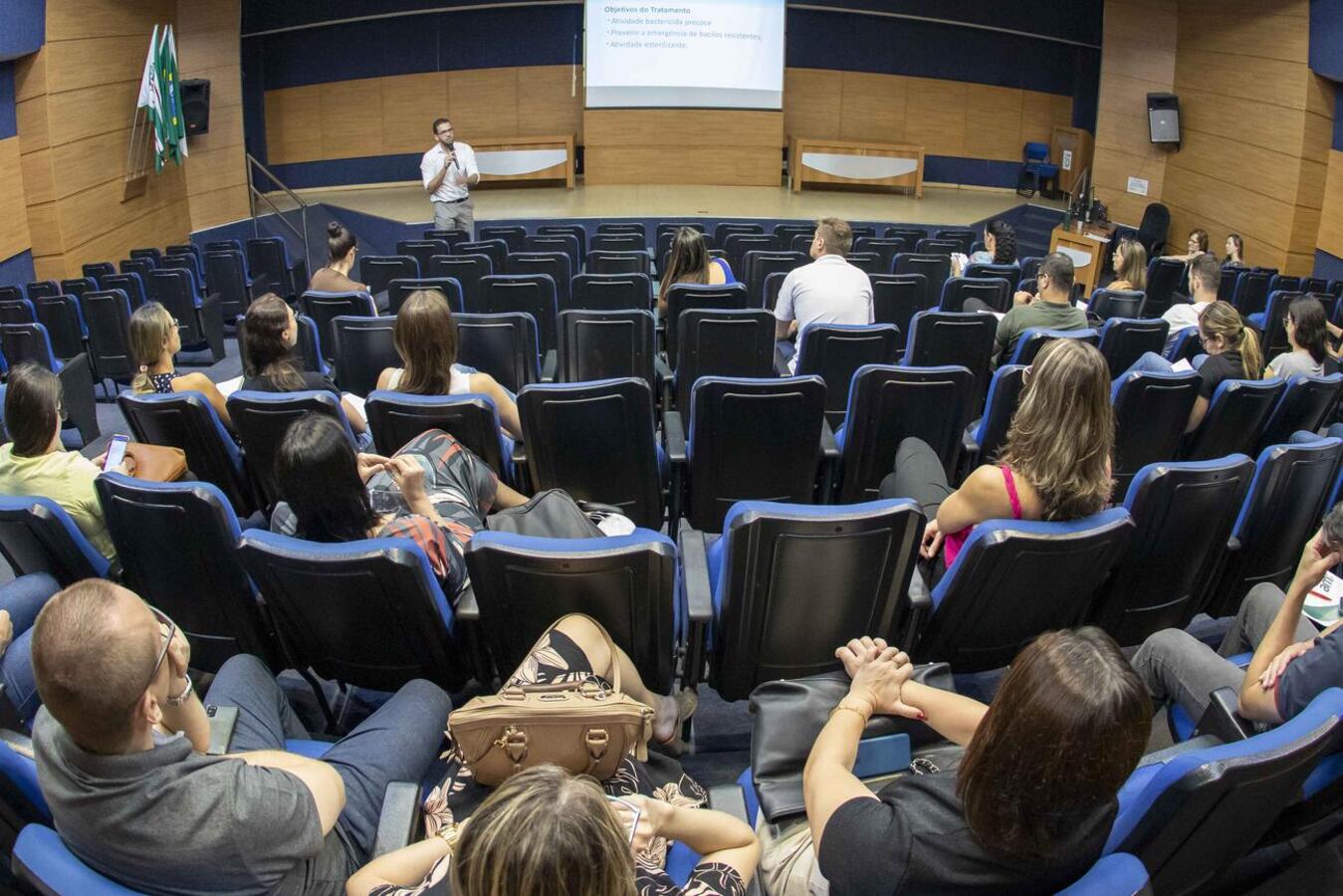 A formação é alusiva ao Dia Mundial de Combate à Tuberculose, que aconteceu no último dia 24 de março