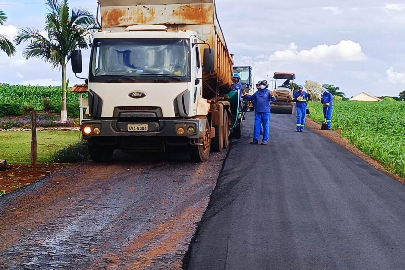 Rodovias Rurais: recuperação asfáltica entre Cerro da Lola e Km 41 foi concluída
