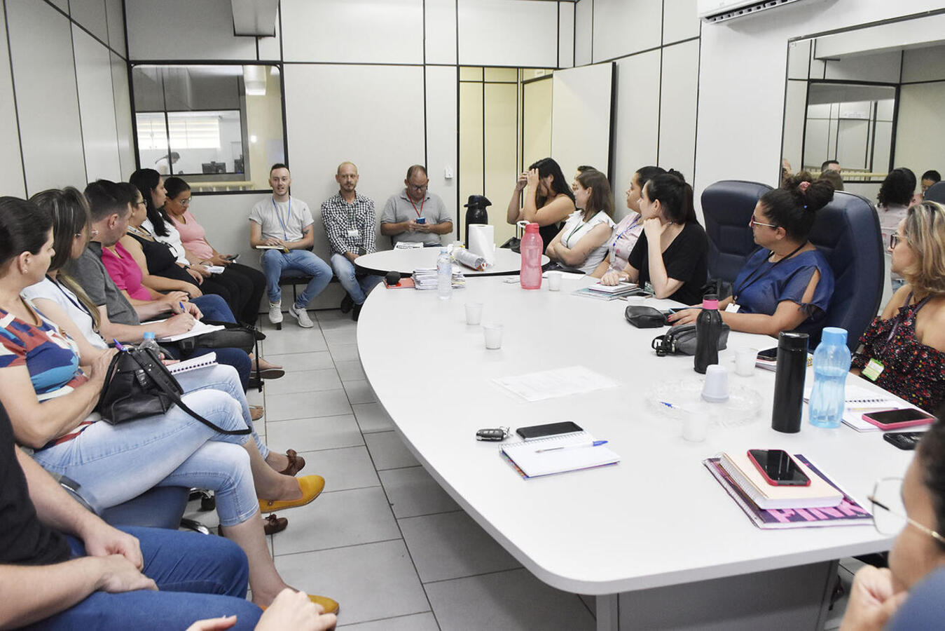 Central de Libras já está em mais de 90% das repartições públicas municipais. (foto Carlos Rodrigues/Prefeitura de Toledo)