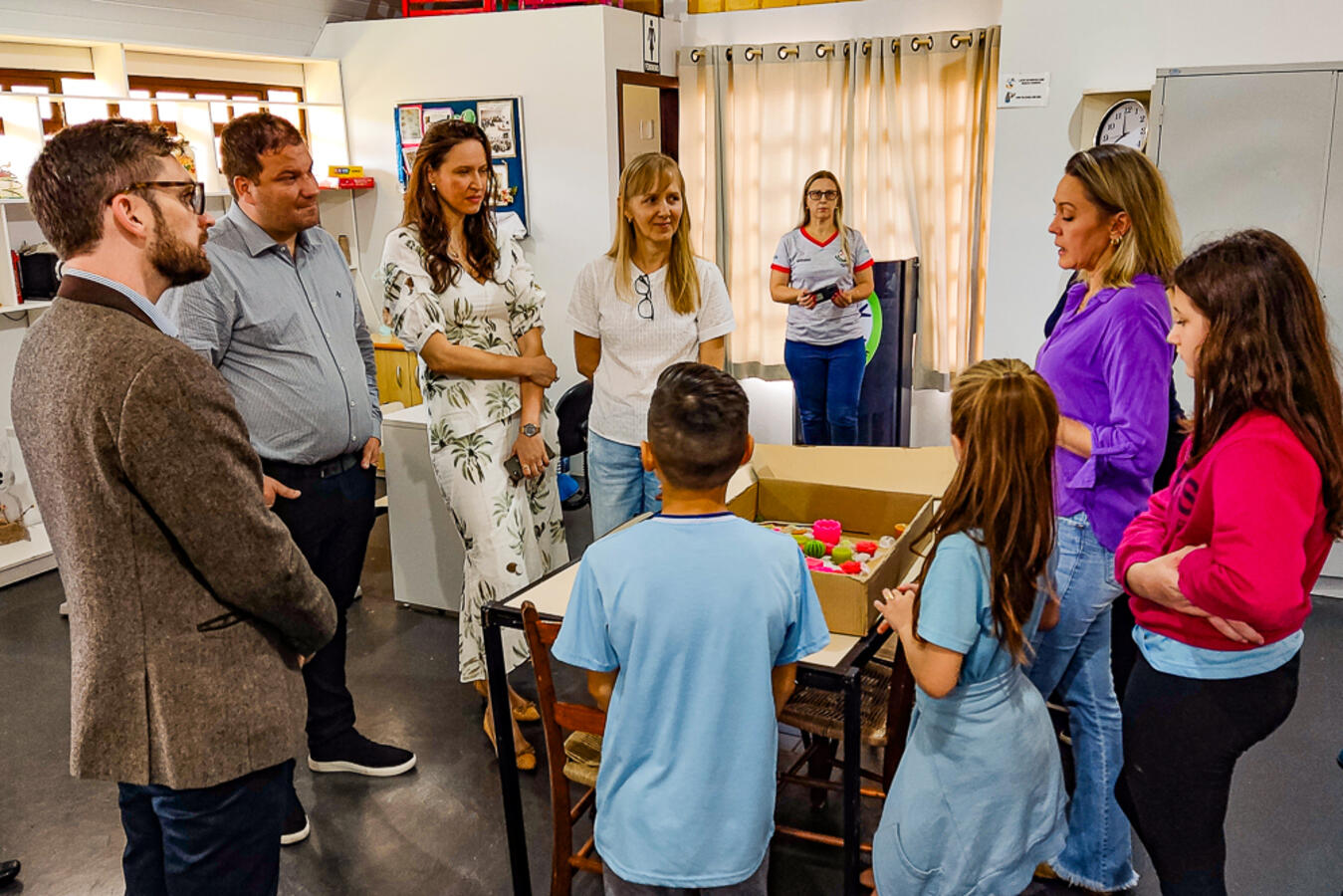 Em visita a Toledo, comitiva formada por representantes do Instituto Campus Party, da Anatel e do governo britânico marcaram presença em evento na tarde desta quinta (30)