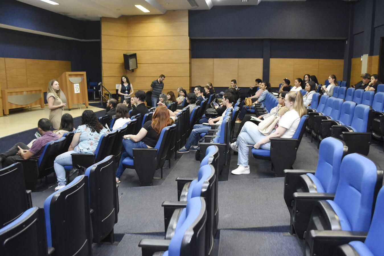 Recepção foi realizada na manhã desta quinta-feira (6) no Auditório Acary de Oliveira; após o ato, colaboradores já começaram a atuar em suas funções
