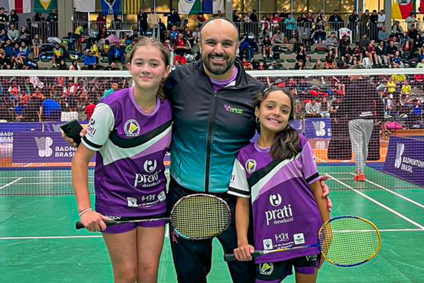 Badminton toledano retorna com 13 medalhas de brasileiro em terras gaúchas