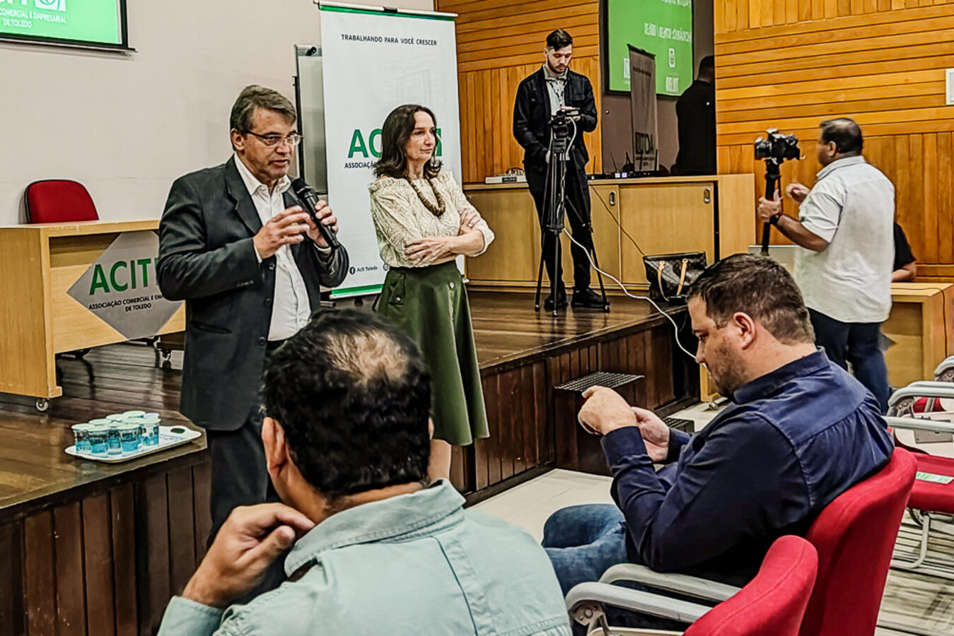 Lunitti informou que o sistema proposto já funciona em Araucária e já está em fase de implantação em outras localidades (Foto: Prefeitura de Toledo)
