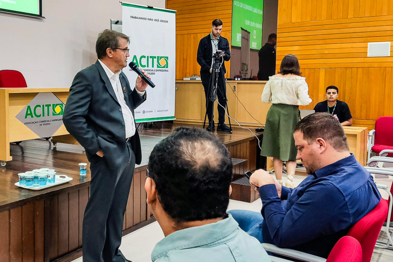 Lunitti informou que o sistema proposto já funciona em Araucária e já está em fase de implantação em outras localidades (Foto: Prefeitura de Toledo)