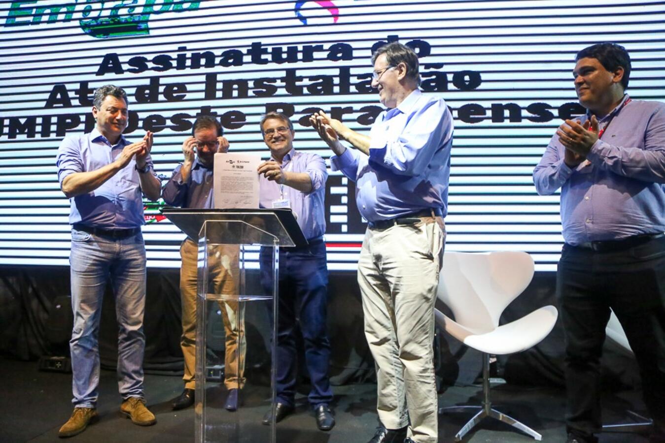 Ato no Inovameat oficializa implantação a UMIPI/Embrapa em Toledo