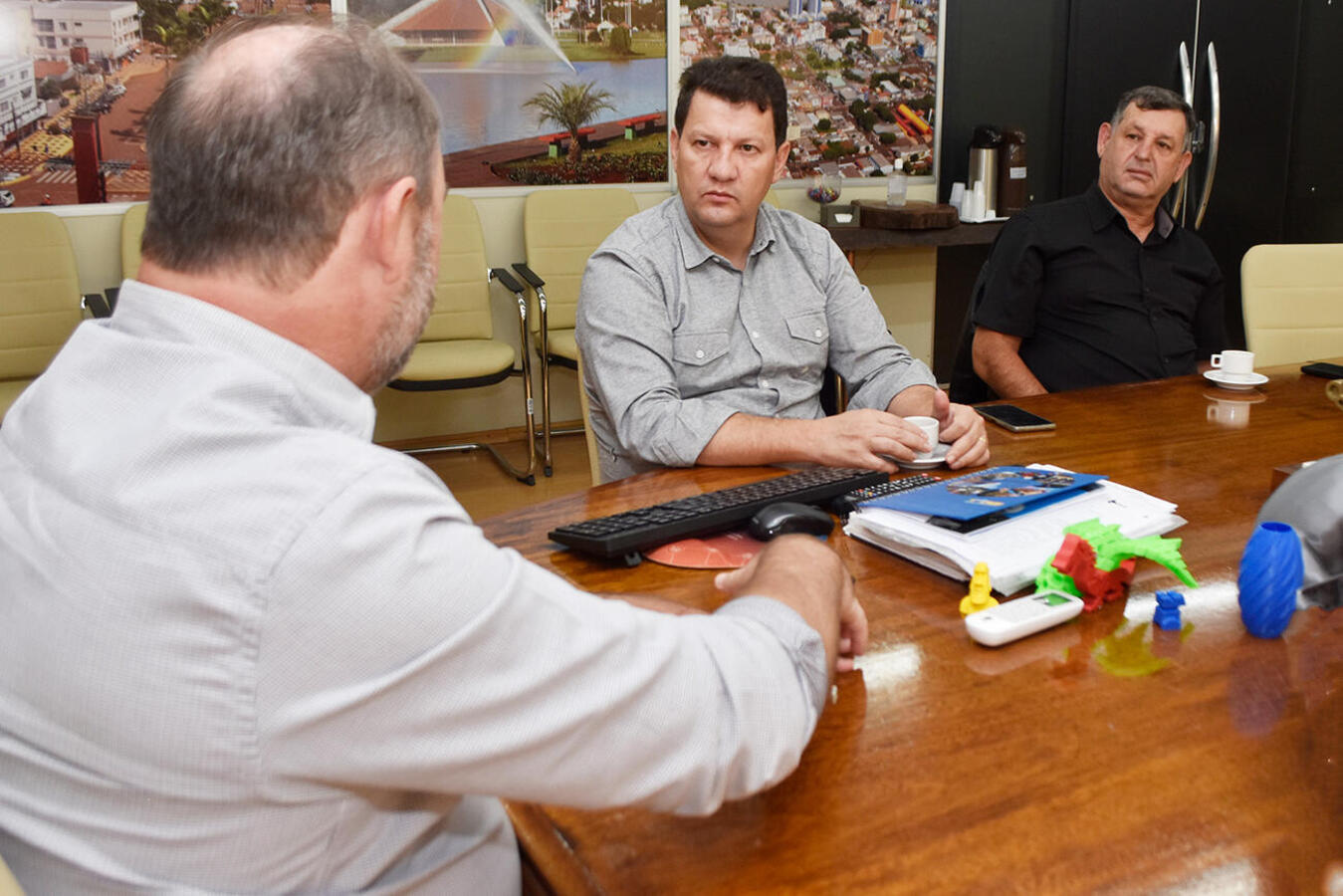 Representante do Governo do Paraná veio a Toledo para conversa técnica
