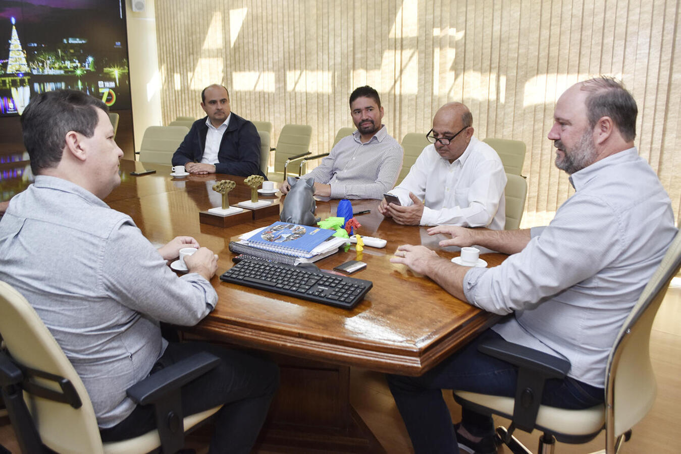 Representante do Governo do Paraná veio a Toledo para conversa técnica