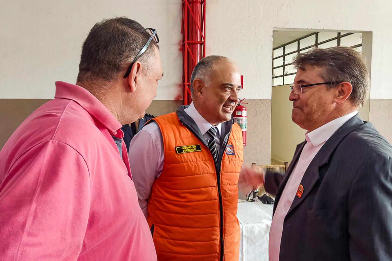 Governo Municipal participa da troca de comando do 2º Subgrupamento de Bombeiros
