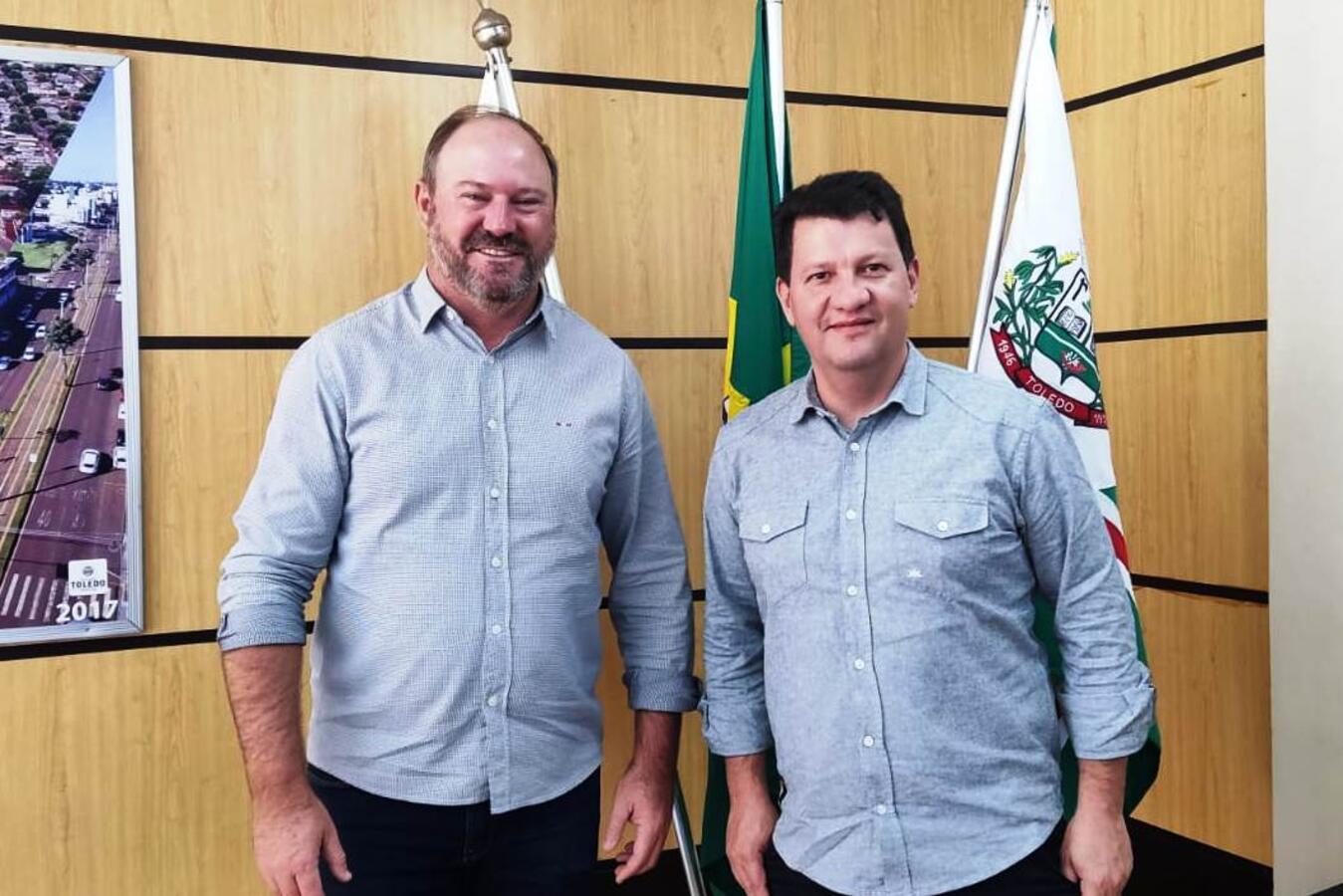 Representante do Governo do Paraná veio a Toledo para conversa técnica