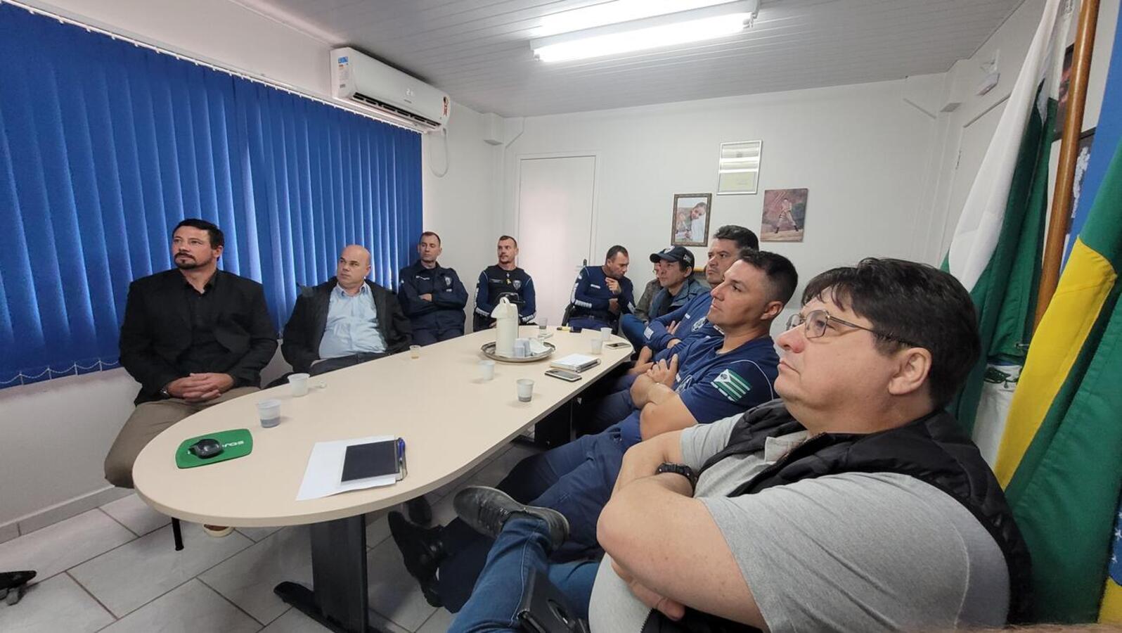 Representantes da SSMU e Funtec participaram, na manhã de hoje (22), de encontro com executivos de empresa que oferece ferramenta que amplia segurança