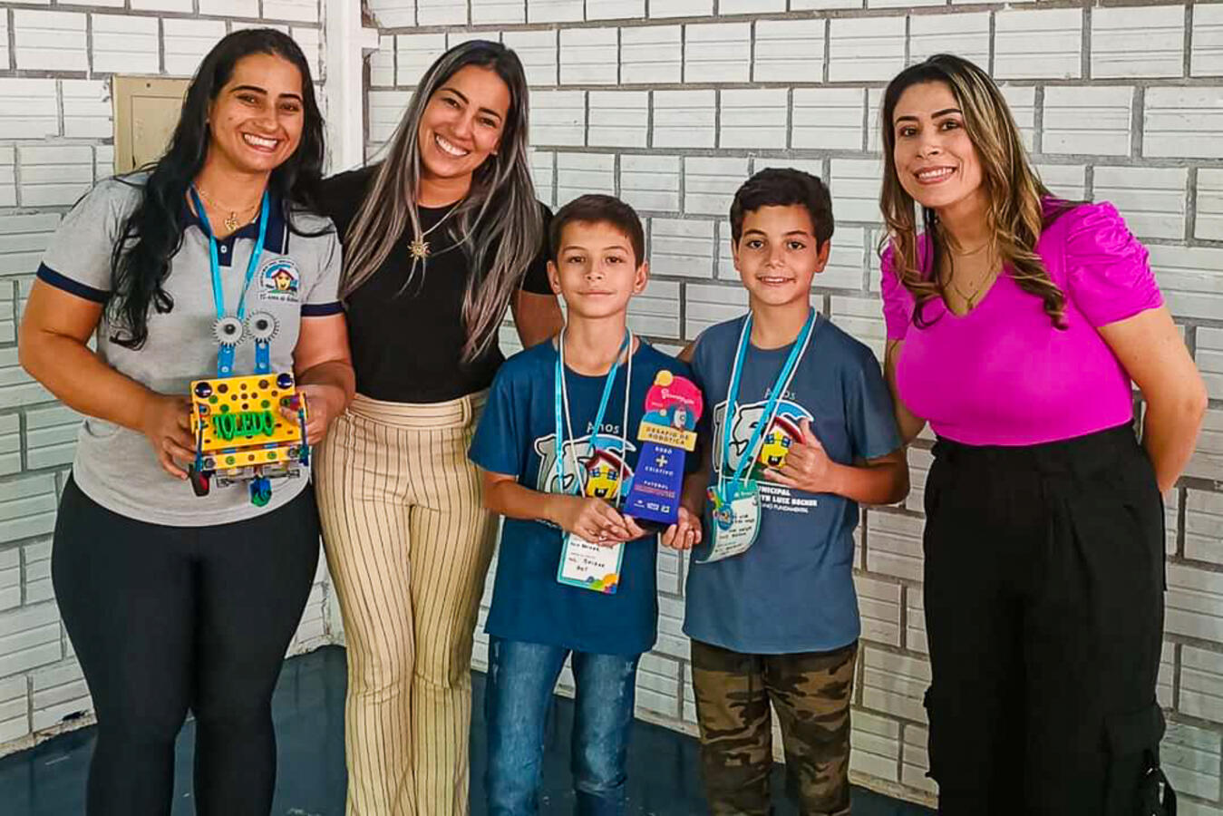 O destaque na competição ficou por conta das equipes da Escola Municipal Engenheiro Waldyr Luiz Becker e da Escola Municipal Walmir Grande