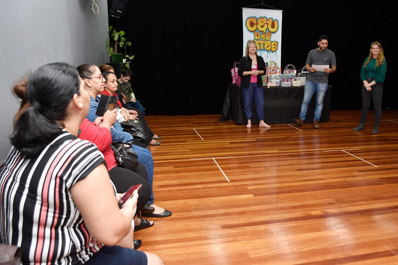 Encerramento foi realizado na tarde desta quinta (1º), com a entrega de certificados a 15 alunas, que, a partir de agora, passam a ser agentes criativas da preservação ambiental