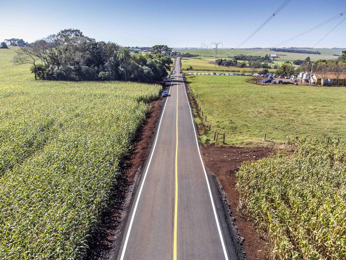 Ato na manhã de sábado (24) marca entrega das obras nas estradas Antônio Vicente Fornari e Isaia João Bellan, onde mais de R$ 3,1 milhões foram investidos 