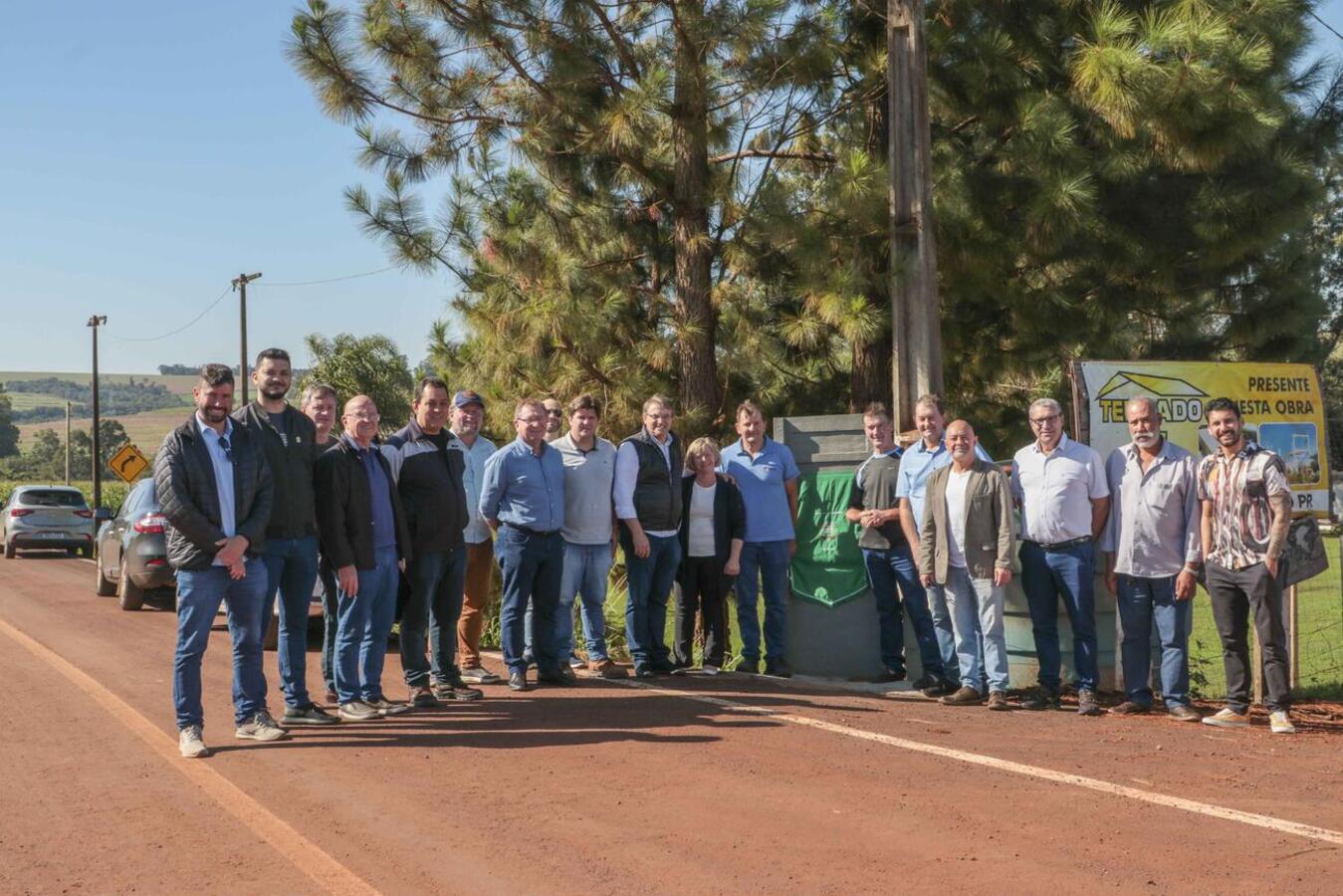 Ato na manhã de sábado (24) marca entrega das obras nas estradas Antônio Vicente Fornari e Isaia João Bellan, onde mais de R$ 3,1 milhões foram investidos 