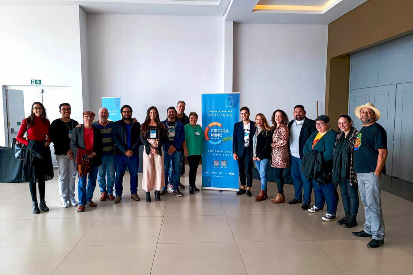 Representantes da Secretaria da Cultura, do Departamento de Licitações e da Procuradoria Jurídica estiveram em evento ocorrido entre segunda e terça (19 e 20)