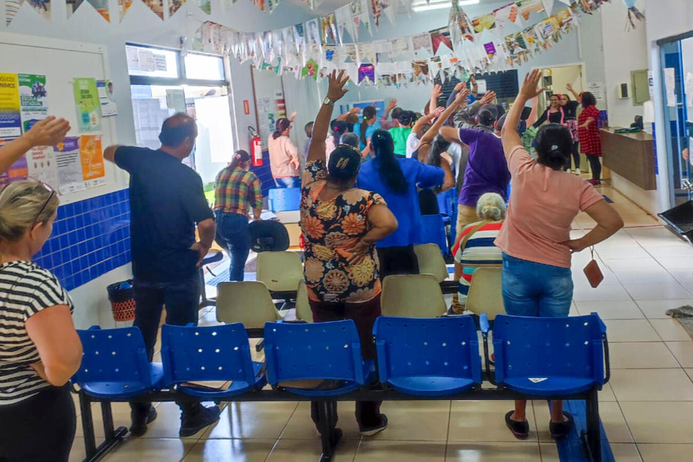 Momentos de entretenimento associados a orientações sobre saúde e bem-estar marcaram festas nas unidades de Concórdia do Oeste, Vila Nova e Santa Clara IV