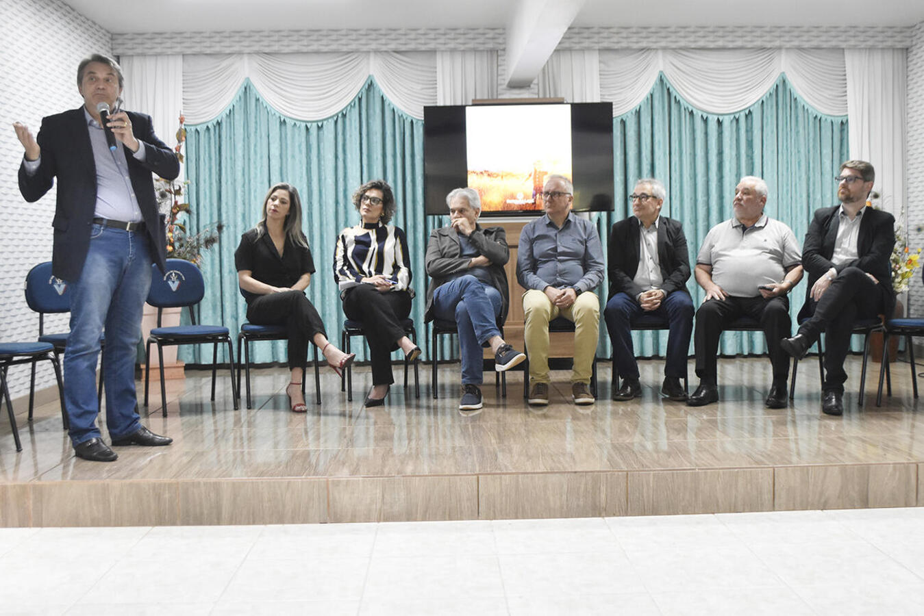 Ato foi realizado na manhã desta sexta (15) no auditório da Ação Social São Vicente de Paulo, uma das 6 organizações habilitadas para o repasse de 2023