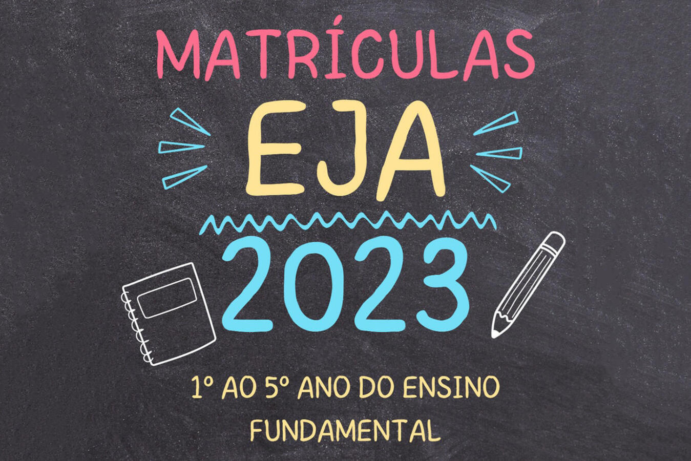 Procedimento deve ser realizado no estabelecimento onde o aluno quer frequentar as aulas; município disponibiliza seis espaços para a Educação de Jovens e Adultos