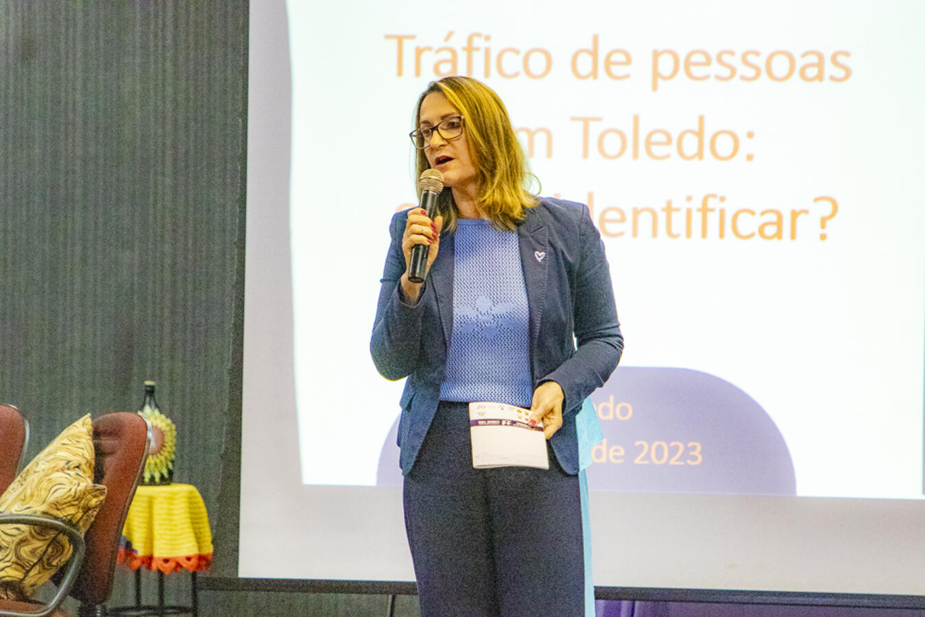 Com apoio de parceiros, SMDH realizou nesta quinta (27), no câmpus I da Unipar, evento que visou à formação de agentes que saibam identificar e agir nesta situação