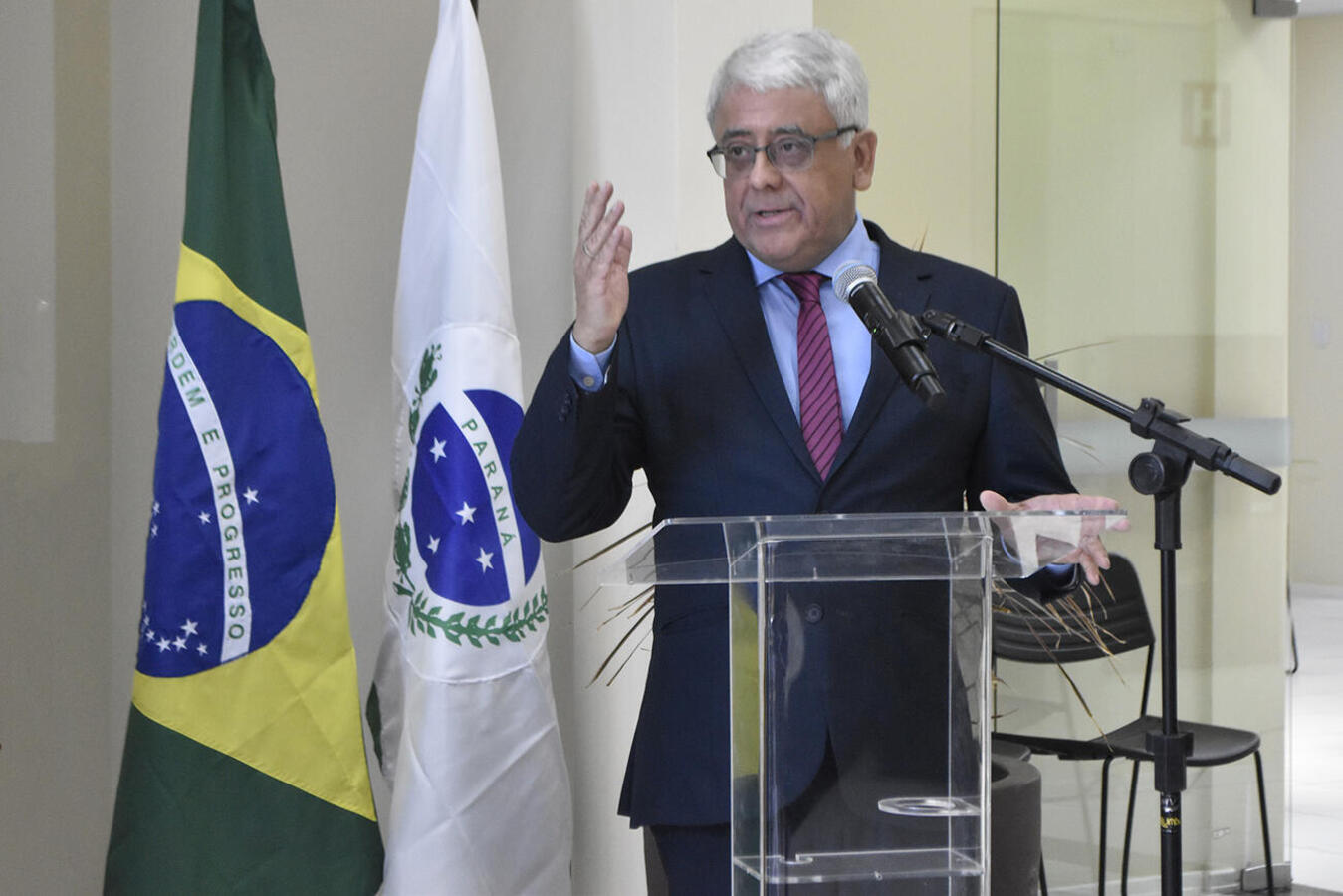 Vice Ademar Dorfschmidt marcou presença na entrega da nova sede do Centro Judiciário de Solução de Conflitos e Cidadania (Cejusc) e da usina fotovoltaica do fórum trabalhista